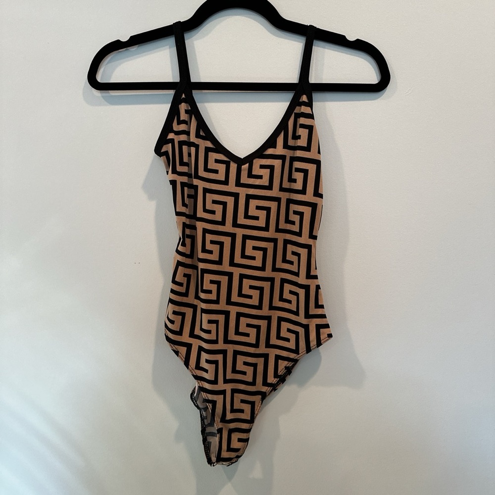 Fashion nova patterned bodysuit